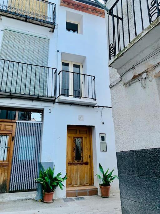 Casa Rural Con Encanto En La Puebla De Arenoso Esterno foto