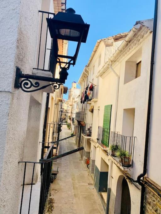 Casa Rural Con Encanto En La Puebla De Arenoso Esterno foto